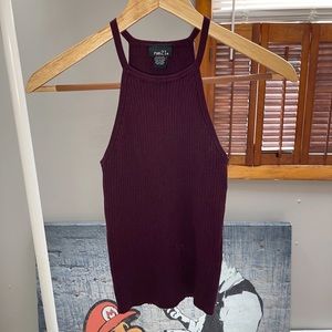 Rue21 Maroon Small Tank Top